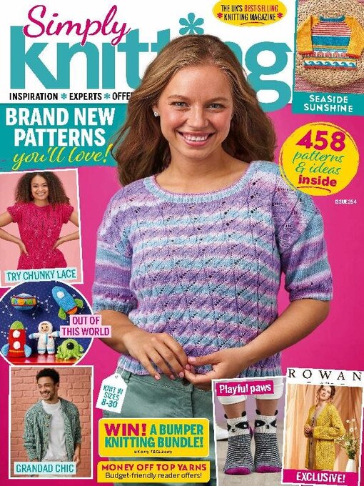 Upplýsingar um Simply Knitting eftir Our Media Limited - Til útláns